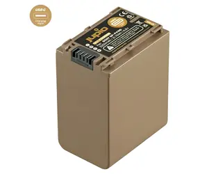 JUPIO NP-FV100 ULTRA C / Akumulator do kamer Sony / Ładowanie przez USB-C / 3200 mAh