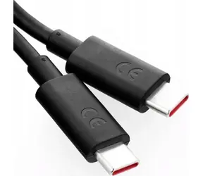 Kabel Motorola USB-C(M) - USB-C(M) 1m czarny / Kabel USB-C / 1m