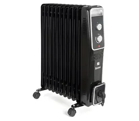 G21 Bromo czarny / Grzejnik olejowy / 11 żeber / 2500 W
