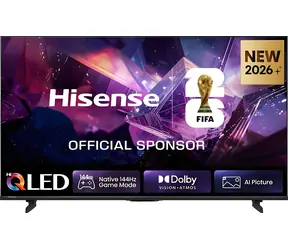 50" Hisense 50E7S PRO czarny / Telewizor / QLED / 4K UHD / 144 Hz / FreeSync Premium Pro / VIDAA