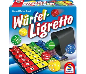Schmidt Gra w kości Ligretto Cube / 24 kostki / 2-4 graczy / od 8 lat