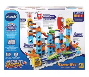 Tor kulkowy VTech Marble Rush Rocket M100E / od 4 lat / 78 elementów