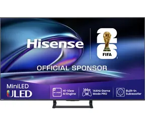 50" Hisense 50E8Q czarny / Telewizor / ULED / UHD / Dolby Vision / HDMI / Wi-Fi