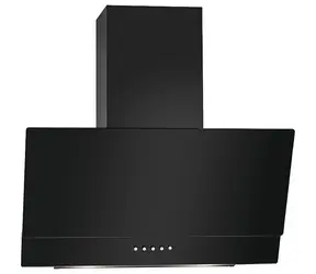 Bomann DU 7607 G czarny / Okap kuchenny / Ścienny / 60 cm / 3 poziomy mocy / LED