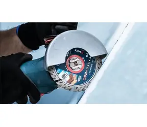 BOSCH Expert MultiMaterial 2608900660 / Tarcza diamentowa tnąca / 125 mm / 9 segmentów / 12 250 obr./min