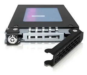 Icy Dock ToughArmor MB996TK-B czarny / Tacka na dyski HDD i SSD 2,5" / metalowa / z zamkiem