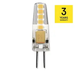 Emos Classic JC / Żarówka / G4 / 12V / 1,9 W / 200 lm / 4000 K neutralna biel / 30000 h