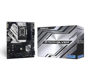 Biostar B760A-SILVER / Płyta główna / Intel B760 / LGA1700 / DDR5 / ATX