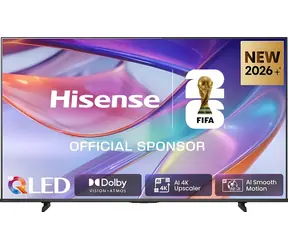 58" Hisense 58E7S czarny / Telewizor / Hi-QLED / UHD 4K / Dolby Vision / Wi-Fi / potrójny tuner
