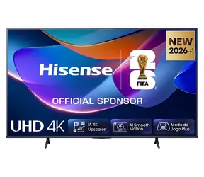 43" Hisense 43A6S czarny / Telewizor / UltraHD / LED / HDMI / Wi-Fi / BT / DVB-T2 S2 C