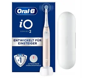 Oral-B iO Series 2 Calm Pink / Szczoteczka elektryczna / 3 tryby / etui podróżne / timer