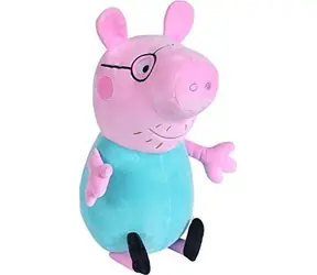 Simba Peppa Pig Daddy Pig / Pluszowa / 37 cm / od 0 miesięcy