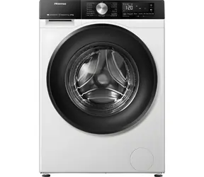 Hisense WD3S8043BW3 biały/czarny / Pralko-suszarka / 8 kg prania / 5 kg suszenia / 1400 obr./min / Klasa energetyczna D