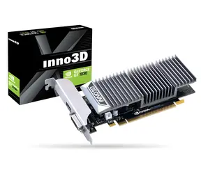 Inno3D GeForce GT 1030 2 GB / GT1030 1227-1468 MHz / 2 GB GDDR5 6000 MHz / 64 bity / DVI-D + HDMI / pasywny