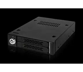 Stacja dokująca Icy Dock MB992SK-B ToughArmor, czarna / pudełko na 2 dyski twarde/SSD SATA 2,5" / zatoka do 3,5" / zamykana