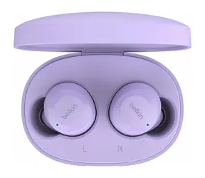 Belkin SoundForm Bolt lawendowy / Słuchawki bezprzewodowe / Douszne / True Wireless