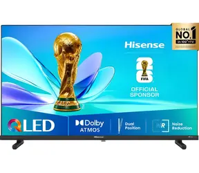 32-calowy Hisense 32A5Q czarny / Telewizor / QLED / FullHD / SMART TV / HDMI / Wi-Fi / DVB-T2/S2/C