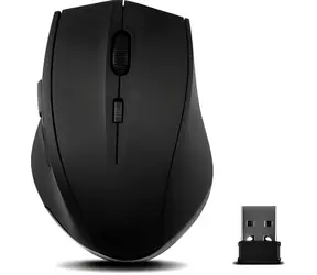 Speed Link Calado Silent Mouse czarna / Mysz / Bezprzewodowa / Cicha / 1600 dpi