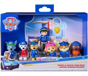 Zestaw figurek Spin Master Psi Patrol Search & Rescue / 7 figurek / od 3 lat