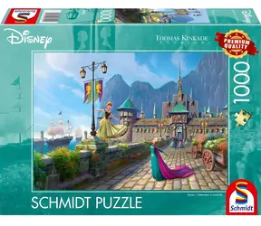 Puzzle Schmidt Thomas Kinkade: Uroczystość w Arendelle / 1000 elementów / od 12 lat