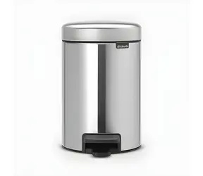 Kosz na śmieci Brabantia Newicon Pedal 3 L, stal błyszcząca / średnica 16,8 cm / wysokość 26,4 cm