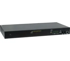 Inter-tech SD-1688 czarny / PDU / szafa 19" / 8x C13 przełączalne / 16A / SNMP