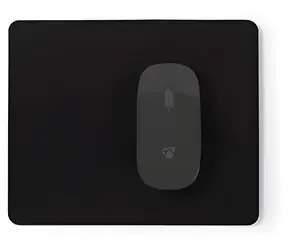 Podkładka pod mysz Nedis czarna / Podkładka pod mysz / 220 x 180 mm
