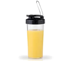 Kubek do picia Trebs Smoothie-to-go czarny / Kubek do picia / 450 ml / do Comfortjuicer