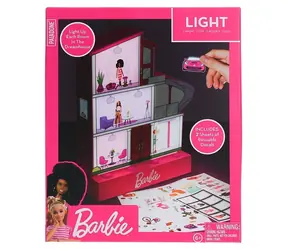 PALADONE Latarnia Barbie / Dekoracja LED / 80 naklejek / 30 cm / 3x AAA