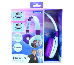 Lexibook Kraina Lodu / Słuchawki Bluetooth dla dzieci / Składane / Mikrofon / Bluetooth 5.0