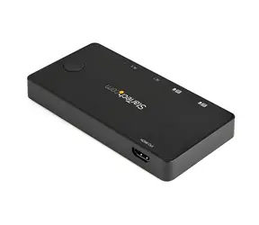 Przełącznik KVM StarTech 2-portowy USB-C / przełącznik KVM / HDMI 2.0 / 4K 60Hz / hybrydowy USB-C