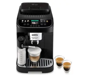 DeLonghi ECAM 310.60.B czarny / Automatyczny ekspres do kawy / ekran dotykowy / spieniacz do mleka / zbiornik 1,8 l / 15 barów