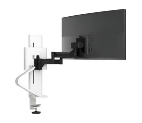 Ergotron TRACE biały / Ramię do monitora / Pochylenie od +5° do -75° / wysokość do 279 mm / nośność 9,8 kg