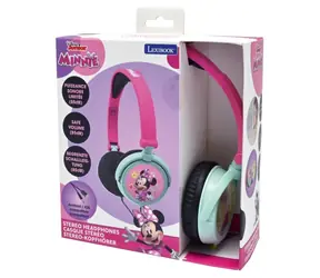 Słuchawki Lexibook Minnie / Słuchawki / Składane / Limit głośności 85 dB / Gniazdo 3,5 mm, USB-C