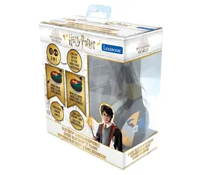 Lexibook Harry Potter / Słuchawki Bluetooth dla dzieci / Składane / Ograniczenie głośności / 4 utwory