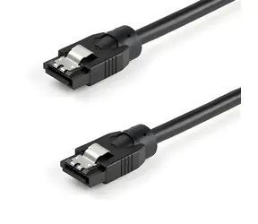 StarTech SATA czarny / Kabel / SATA 7-pin - SATA 7-pin / 0,6 m / 6 Gbit/s