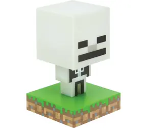 Ikona światła Paladone Minecraft Szkielet / Lampa stołowa / USB / Bateria AAA