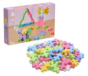 PLUS- PLUS Big Zestaw do budowania pasteli / 50 elementów