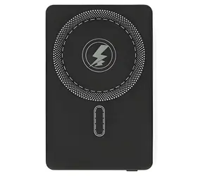 Nedis Magnetic Powerbank 5000 mAh / Powerbank bezprzewodowy / 15 W bezprzewodowy / 20 W USB-C PD / MagSafe