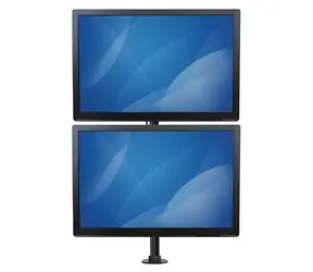 StarTech Pionowy stojak na 2 monitory czarny / Uchwyt na monitor / do 27" / nośność 10 kg / pochylenie od -45° do 45°