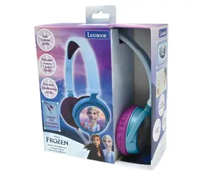 Słuchawki Lexibook Frozen / Słuchawki / Składane / Limit głośności 85 dB / Gniazdo 3,5 mm, USB-C