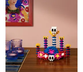 PLUS- Zestaw konstrukcyjny PLUS Frida Kahlo / 350 elementów / plastik z recyklingu