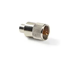 Złącze Nedis PL259 / Złącze koncentryczne / Wtyk / Lutowane / 50 Ohm / 25 szt.