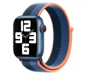 Pasek Devia Nylon Braided Two-Tone Pinch Feather do zegarka Apple Watch / 40/41/42 mm / Nylon