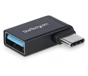 Adapter StarTech USB-C - USB-A czarny / Adapter / USB 5 Gbps / aluminiowy