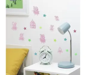 Naklejki PALADONE Peppa Pig / Świecące w ciemności / Na ścianę