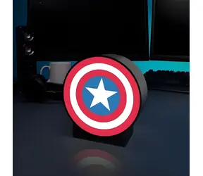 PALADONE Box Light Captain America / światło LED / projekt na licencji / zasilany baterią AAA
