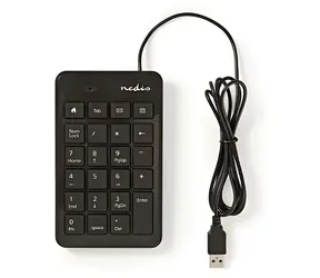 Klawiatura numeryczna Nedis / Klawiatura numeryczna / USB-A / Przewodowa