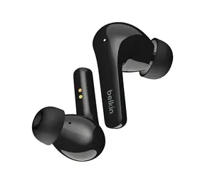 Belkin SOUNDFORM Flow czarne / Bezprzewodowe słuchawki douszne / Bluetooth / z redukcją szumów