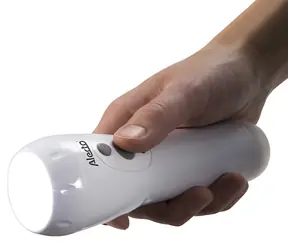 Alecto ATL-110 biała / Latarka LED akumulatorowa / lampka nocna / czujnik zmierzchu